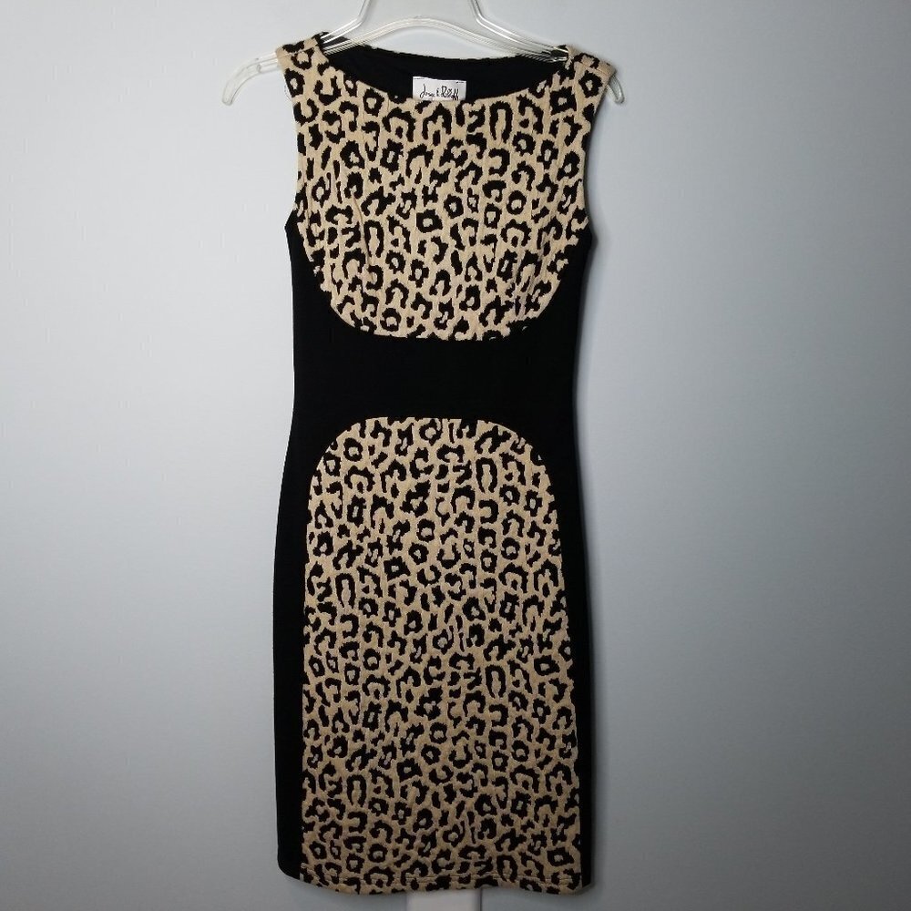 Joseph Ribkoff slimming animal print bodycon dress 2